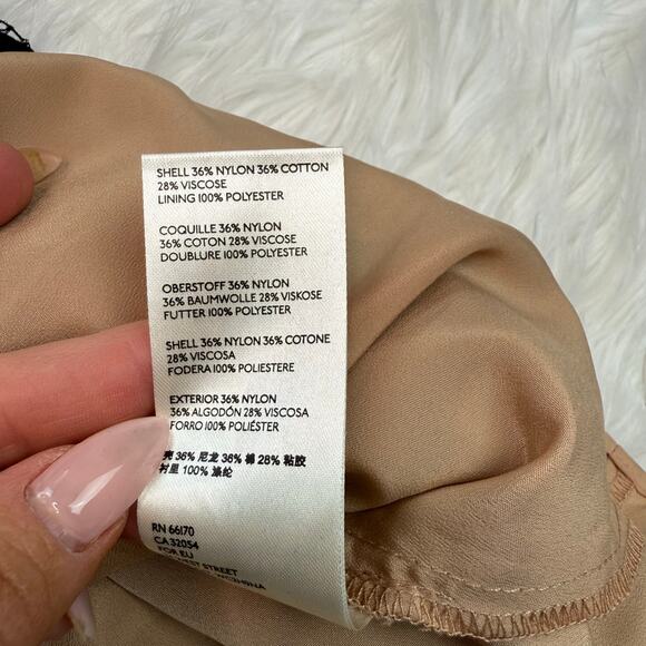 Free People Women's Dangerous Love Lace Minidress Size 4 Black - Picture 9 of 16